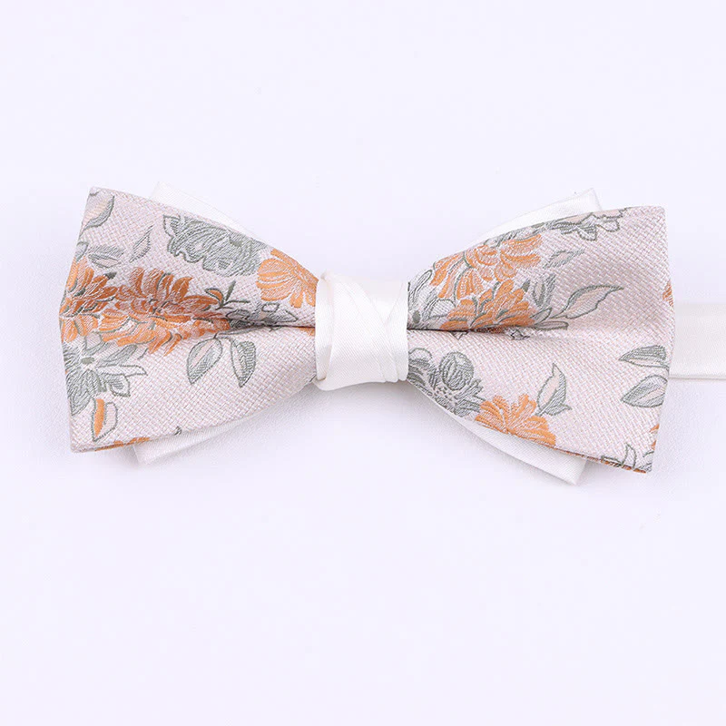 Men's Diverse Patterned Fabric Bow Tie - Image 17