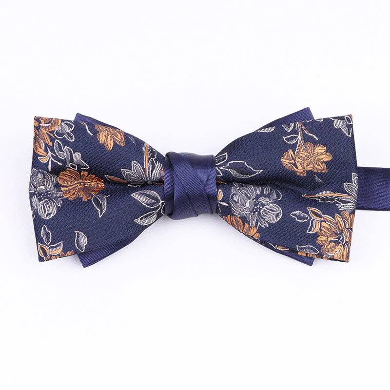 Men's Diverse Patterned Fabric Bow Tie - Image 18