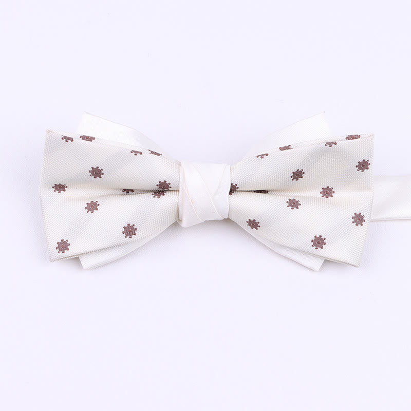 Men's Diverse Patterned Fabric Bow Tie - Image 19