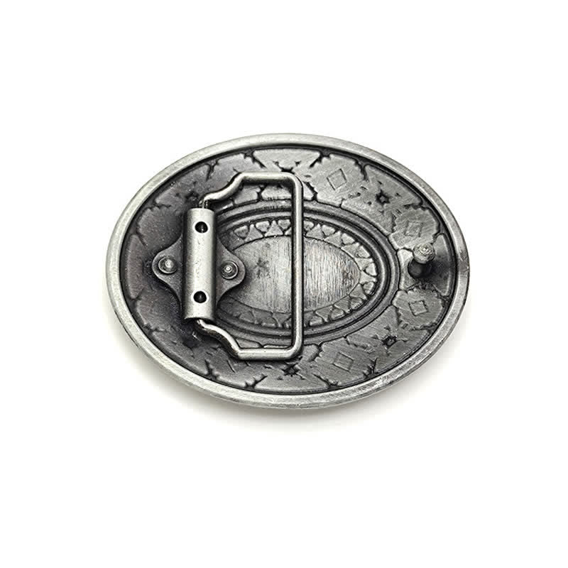 Men's DIY Western Colorul Enameled Leather Belt - Image 2