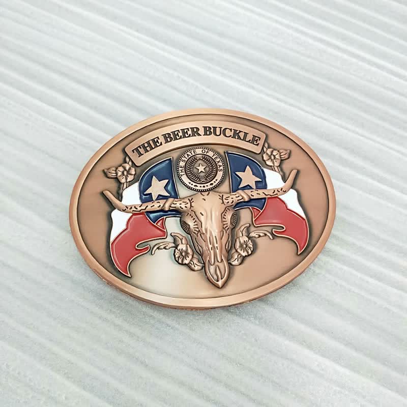 Men's DIY Wild West Bull Creative Beer Holder Buckle Leather Belt - Image 20