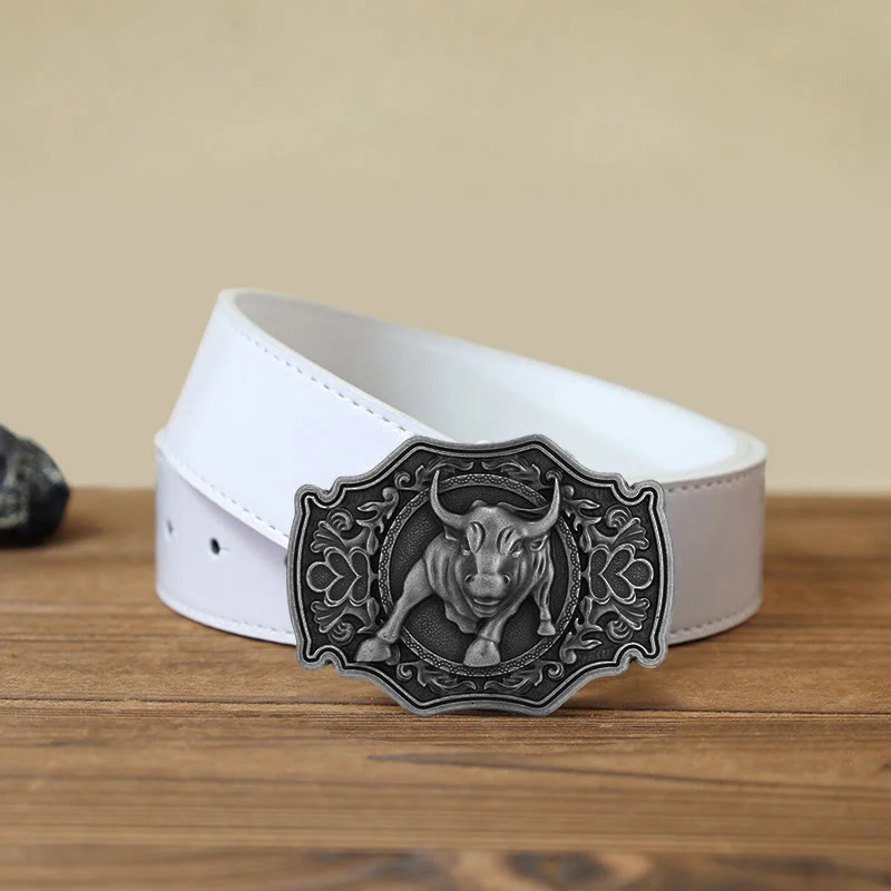 Men's DIY Matador Buckle Leather Belt - Image 10