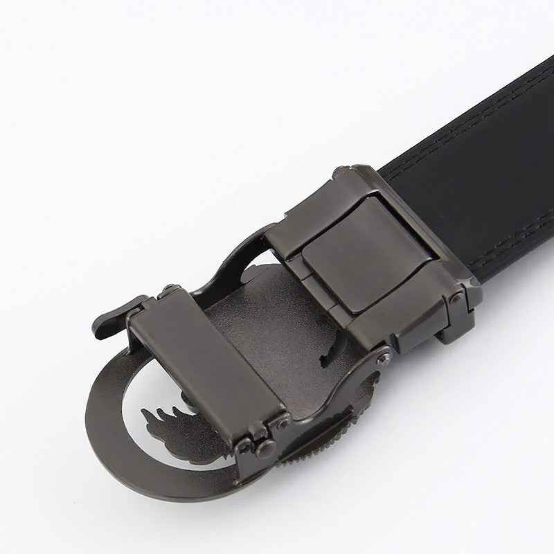Men's Dragon Business Automatic Ratchet Leather Belt - Image 7