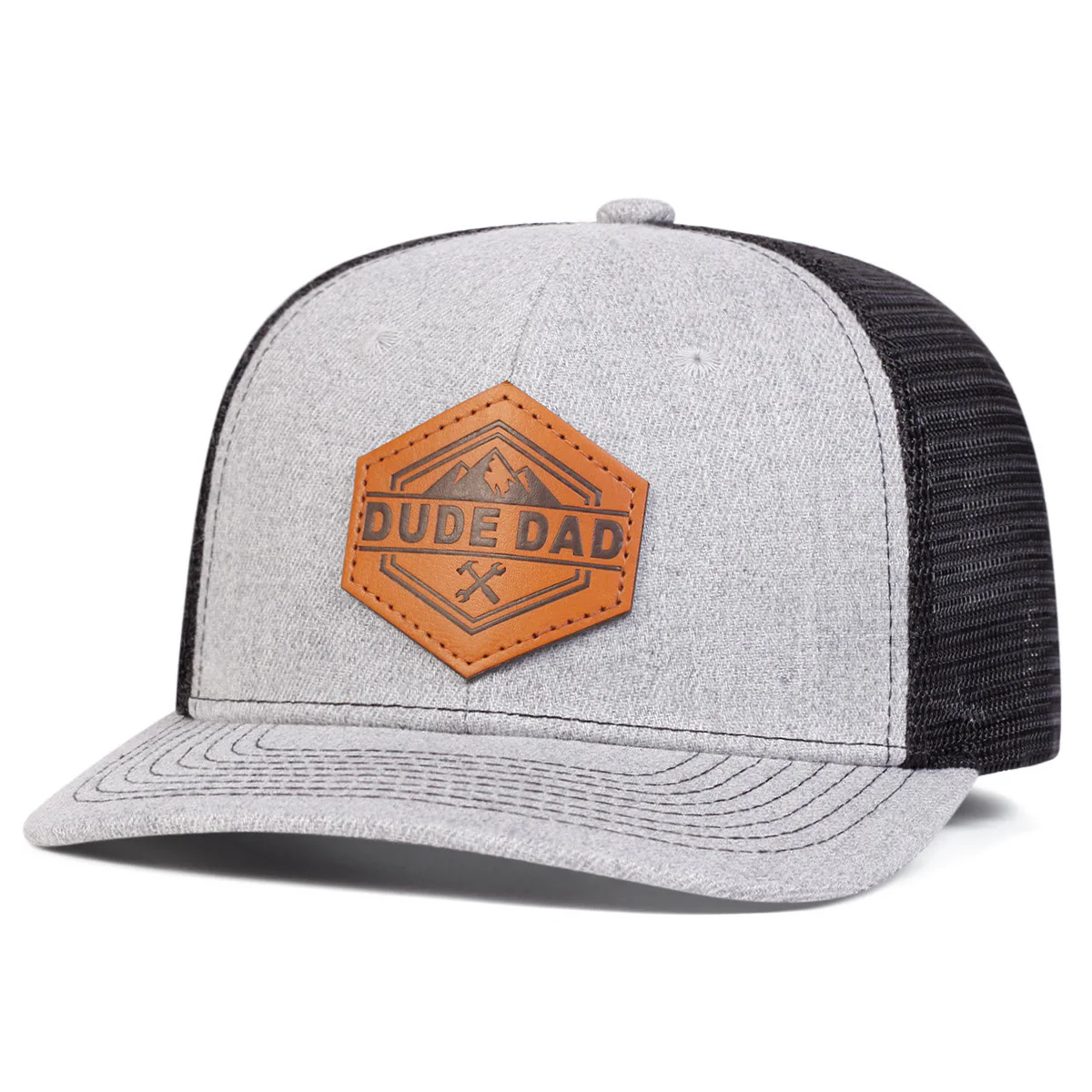 Men's Dude Dad Adjustable Outdoor Trucker Hat - Image 5