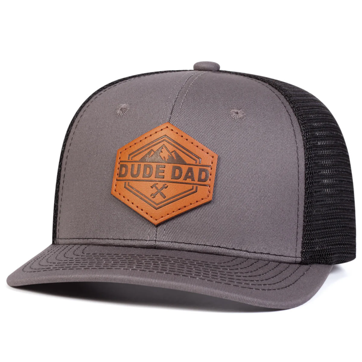 Men's Dude Dad Adjustable Outdoor Trucker Hat - Image 8