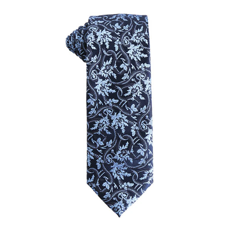 Men's Dynamic Shade of Blue Series Necktie - Image 10