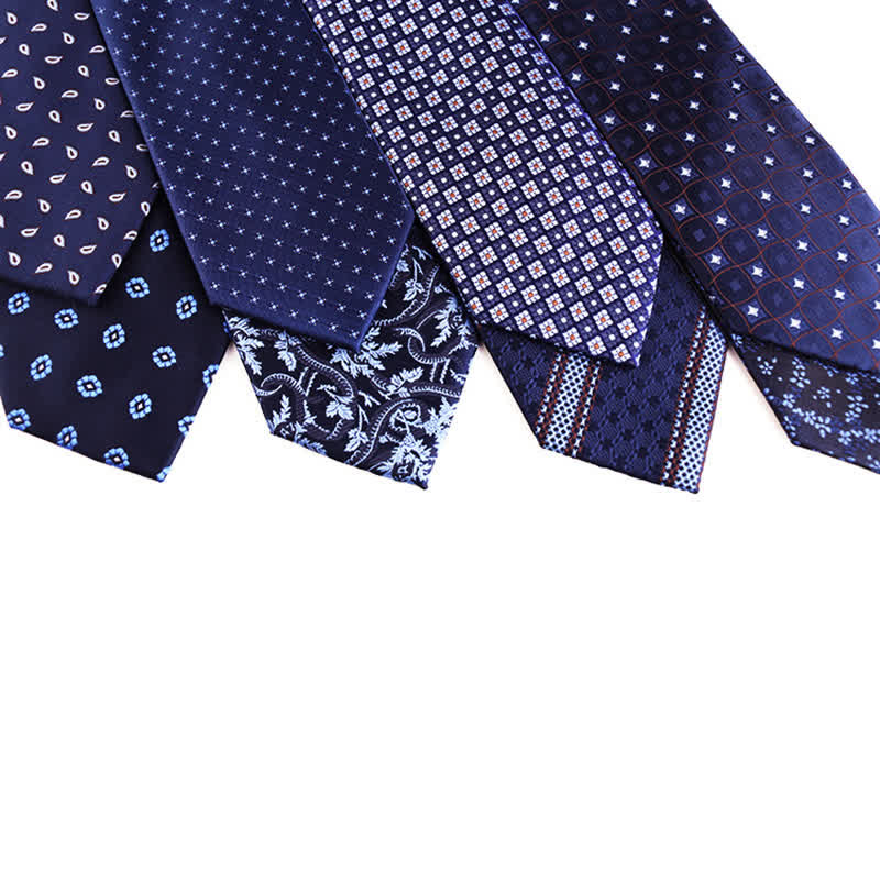 Men's Dynamic Shade of Blue Series Necktie - Image 2