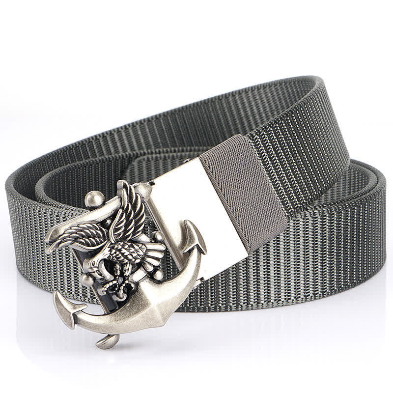 Men's Eagle Anchor Nylon Belt - Image 21