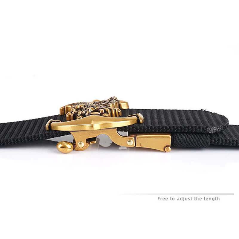Men's Eagle Anchor Nylon Belt - Image 4