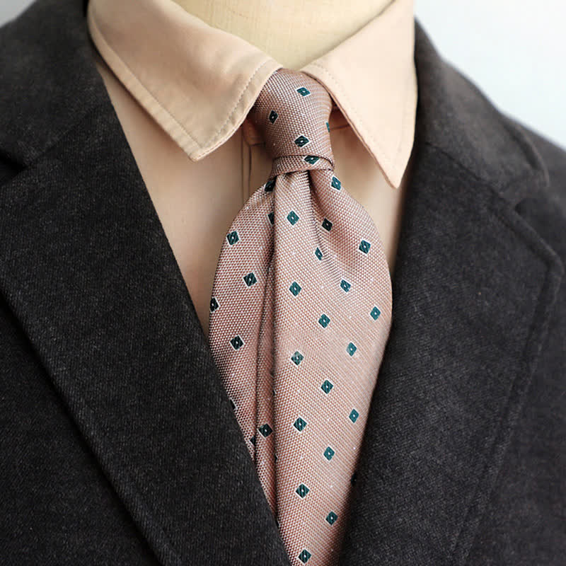 Men's Classic Elegant Floral Necktie - Image 12