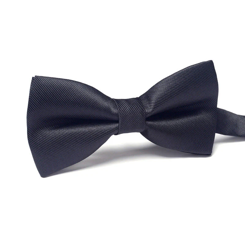 Men's Elegant Refined Sophisticated Stylish Dual-pattern Accented Formal Bow Tie - Image 25