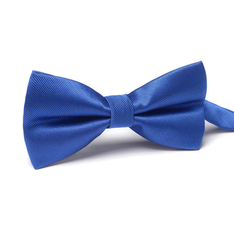 Men's Elegant Refined Sophisticated Stylish Dual-pattern Accented Formal Bow Tie - Image 27