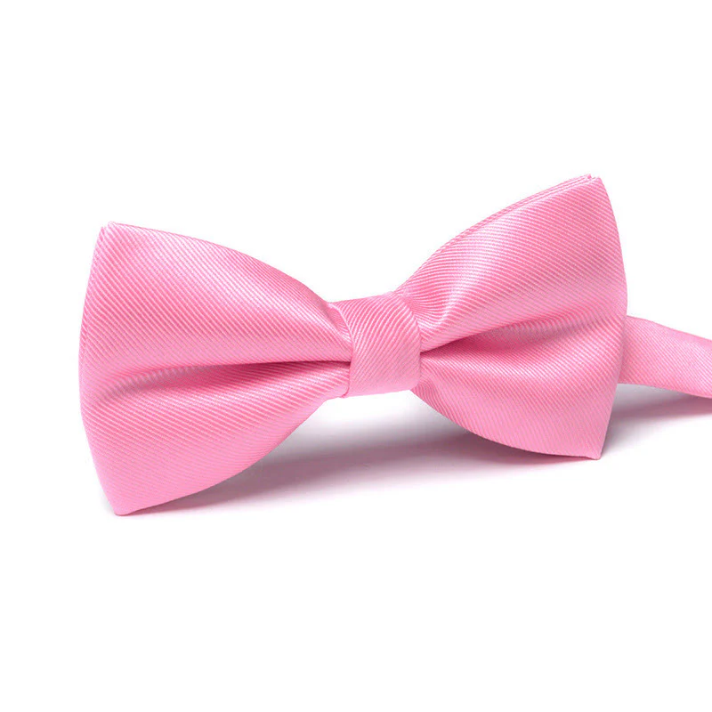 Men's Elegant Refined Sophisticated Stylish Dual-pattern Accented Formal Bow Tie - Image 28