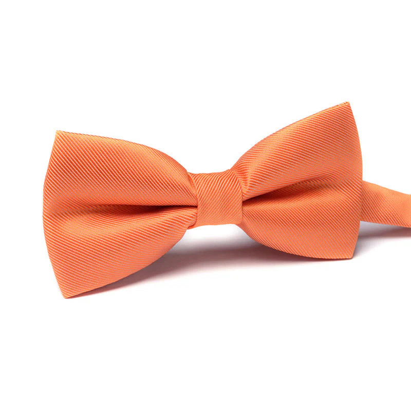 Men's Elegant Refined Sophisticated Stylish Dual-pattern Accented Formal Bow Tie - Image 29
