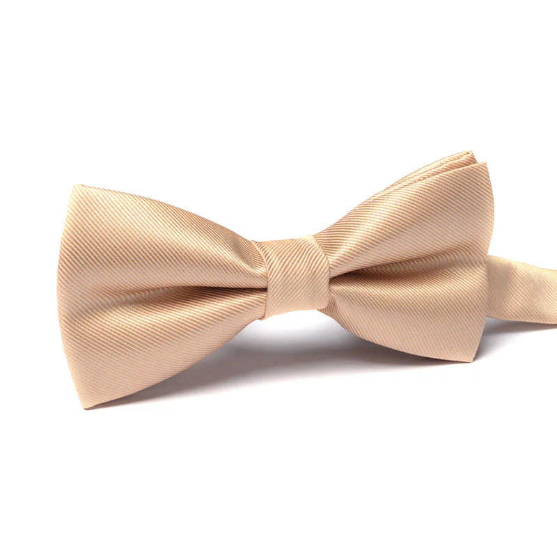 Men's Elegant Refined Sophisticated Stylish Dual-pattern Accented Formal Bow Tie - Image 30