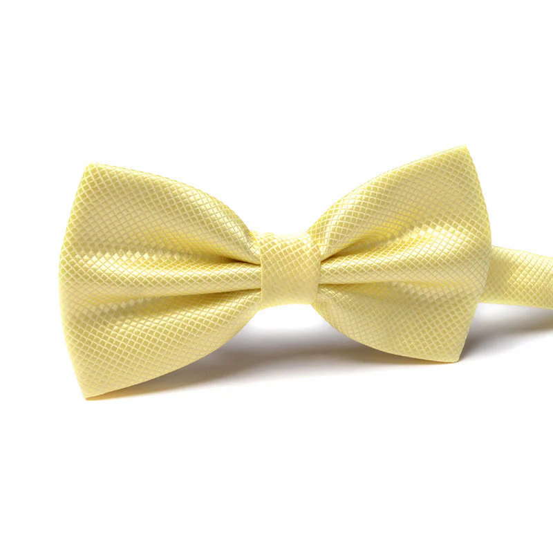 Men's Elegant Refined Sophisticated Stylish Dual-pattern Accented Formal Bow Tie - Image 33