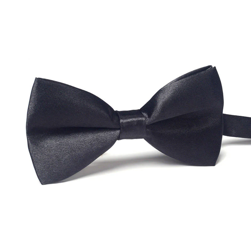 Men's Elegant Refined Sophisticated Stylish Dual-pattern Accented Formal Bow Tie - Image 35