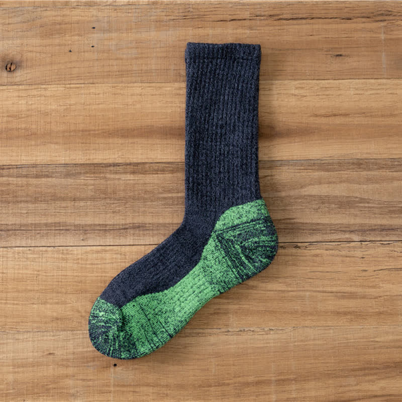Men's Fancy Abstract Pattern Warm Crew Socks - Image 15