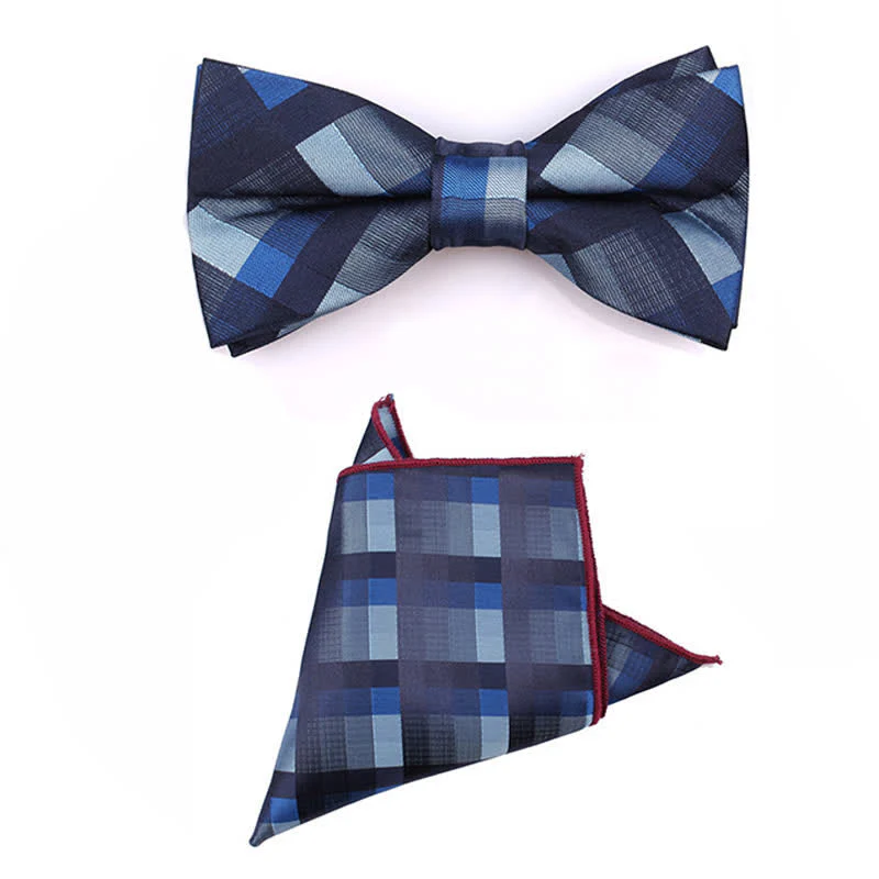 Men's Fashion Casual Modern Checked Narrow Necktie - Image 19
