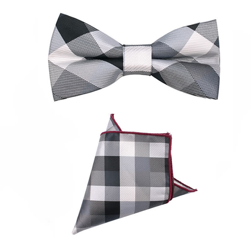 Men's Fashion Casual Modern Checked Narrow Necktie - Image 24