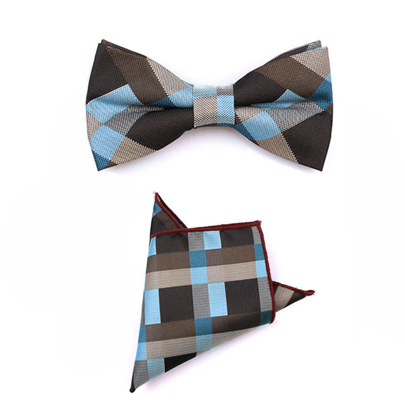 Men's Fashion Casual Modern Checked Narrow Necktie - Image 39