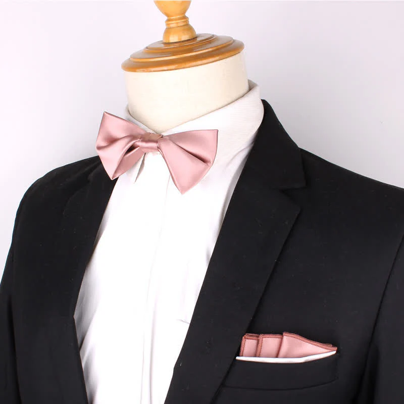 Men's Figure-Eight Twist Shaped Bow Tie - Image 2