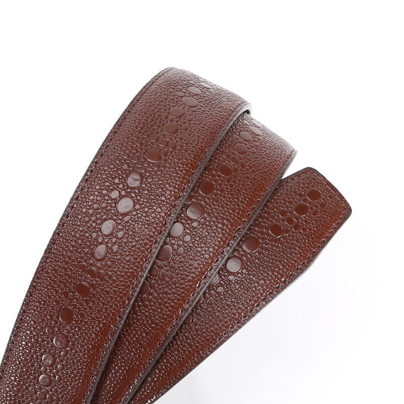 Men's Formal Crocodile Pattern Automatic Buckle Leather Belt - Image 7