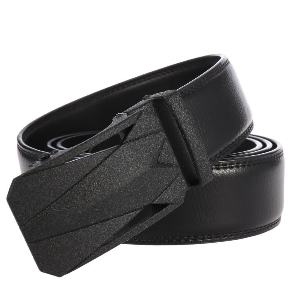 Men's Formal Daily Outdoor Automatic Buckle Leather Belt - Image 9