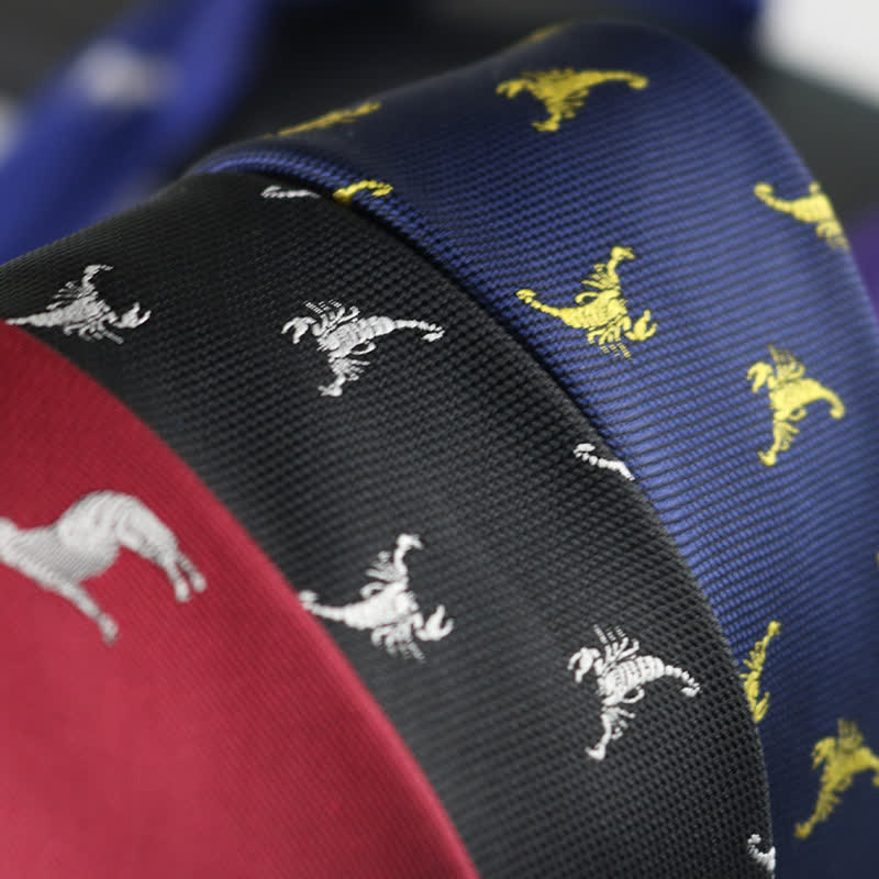 Men's Fun Animal Motifs Necktie - Image 4