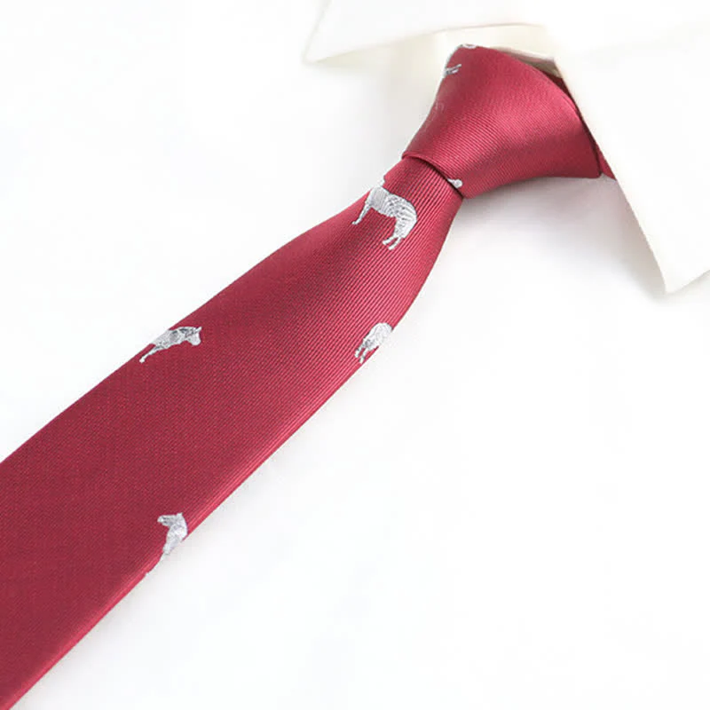 Men's Fun Animal Motifs Necktie - Image 9