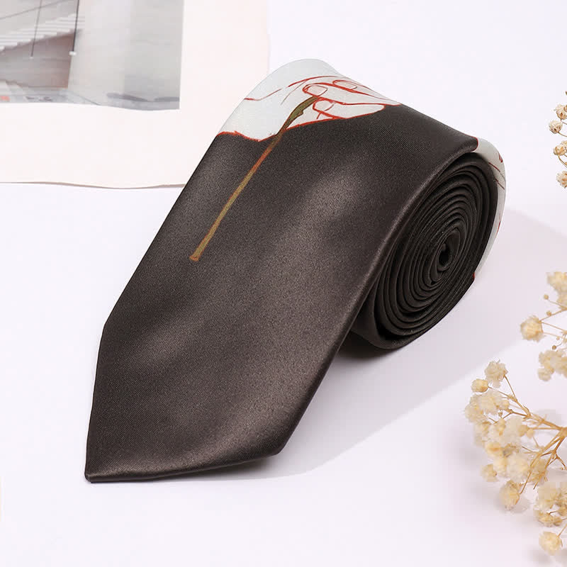 Men's Fun Animal Print Business Slim Necktie - Image 10
