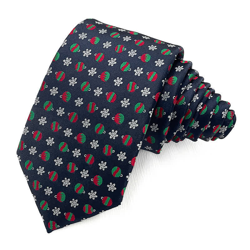 Men's Fun Christmas Theme Santa Claus Motifs Necktie - Image 5