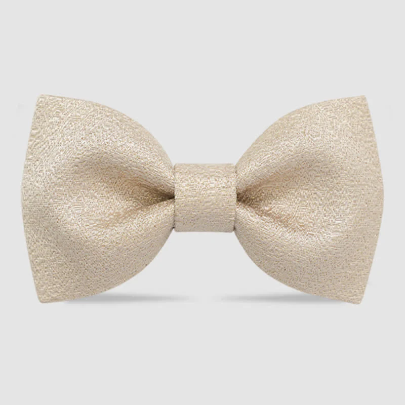 Men's Gold Glitter Tuxedo Classic Bow Tie - Image 11
