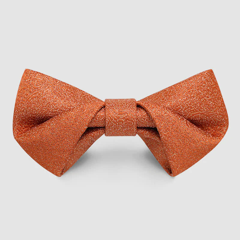 Men's Gold Glitter Tuxedo Classic Bow Tie - Image 14