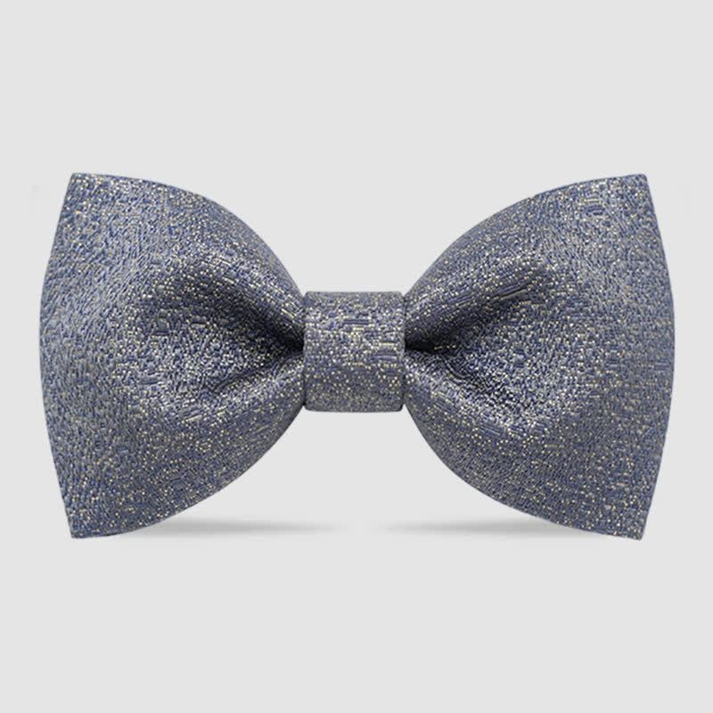 Men's Gold Glitter Tuxedo Classic Bow Tie - Image 7