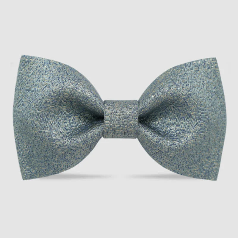 Men's Gold Glitter Tuxedo Classic Bow Tie - Image 9