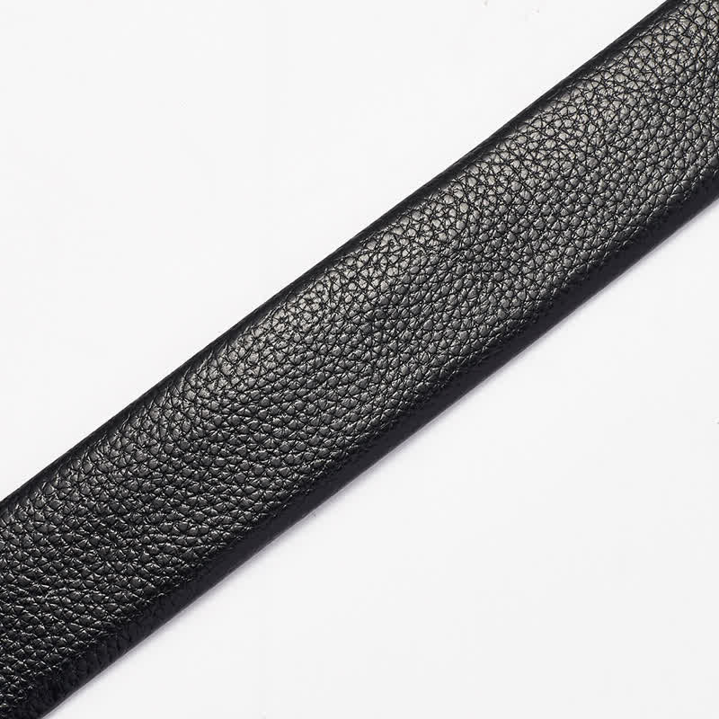Men's Gold Pistols Star Leather Belt With Hidden Kerosene Lighter - Image 2