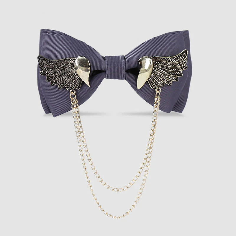 Men's Golden Wing Chain Bow Tie - Image 9