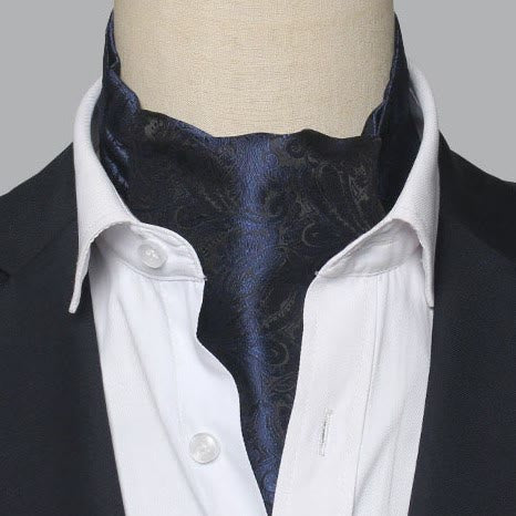Men's Gorgeous Floral Patterned Suit Cravat - Image 10