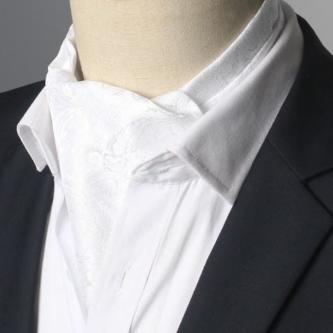 Men's Gorgeous Floral Patterned Suit Cravat - Image 11