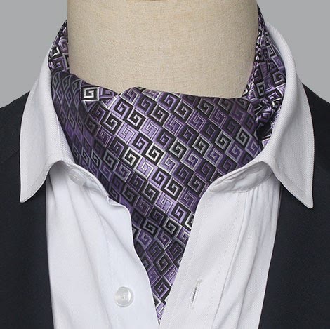 Men's Gorgeous Floral Patterned Suit Cravat - Image 22