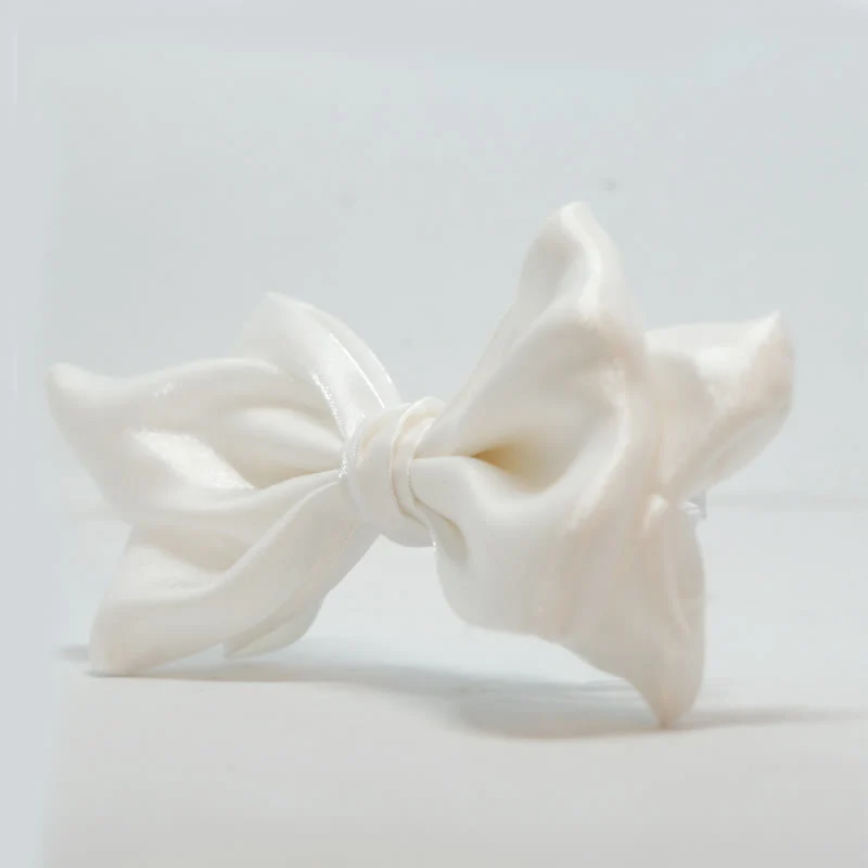 Men's Graceful Pearl White Swan Bow Tie - Image 3