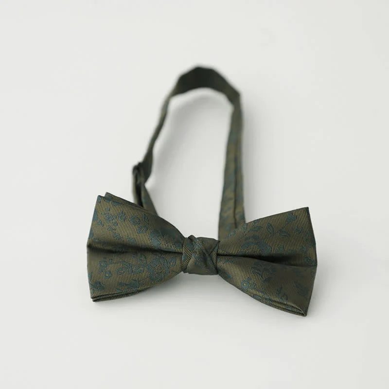 Men's Gradient Pattern Vintage Style Business Bow Tie - Image 20