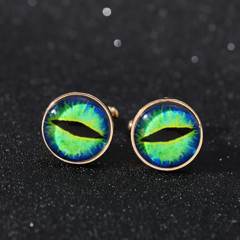 Men's Horrible Devil Eyeball Cufflinks - Image 12