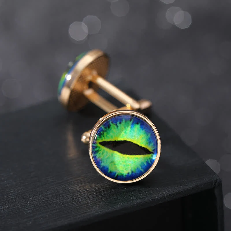 Men's Horrible Devil Eyeball Cufflinks - Image 13