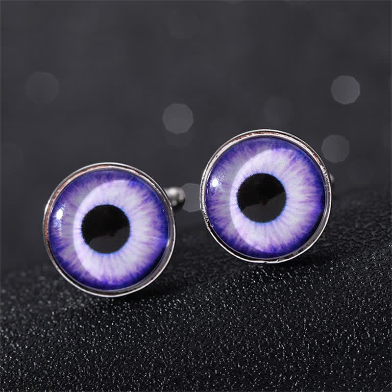 Men's Horrible Devil Eyeball Cufflinks - Image 20