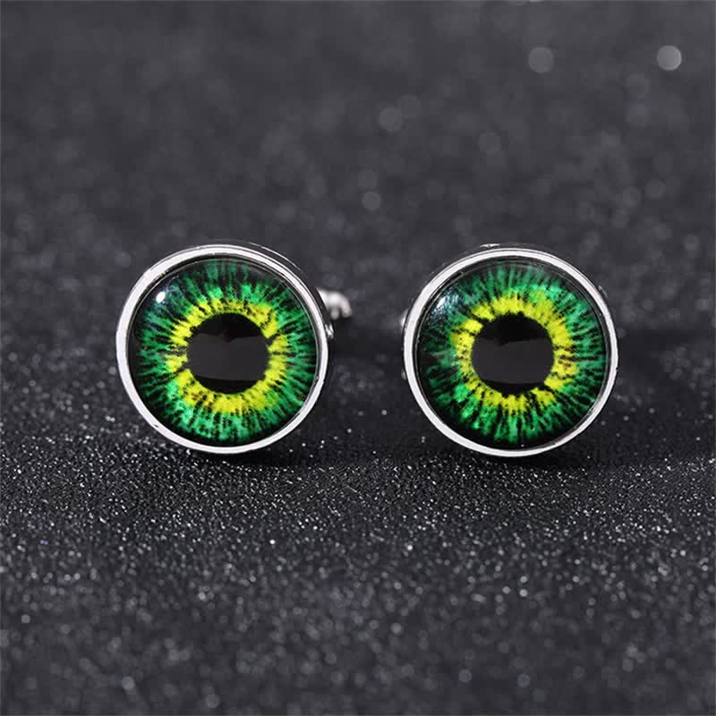Men's Horrible Devil Eyeball Cufflinks - Image 21