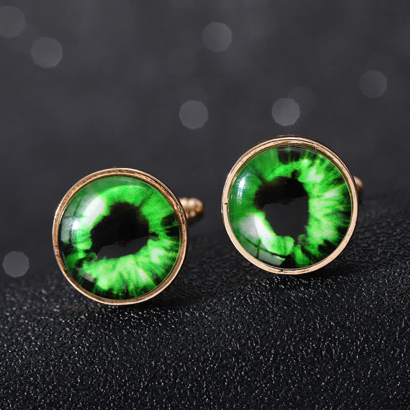 Men's Horrible Devil Eyeball Cufflinks - Image 25