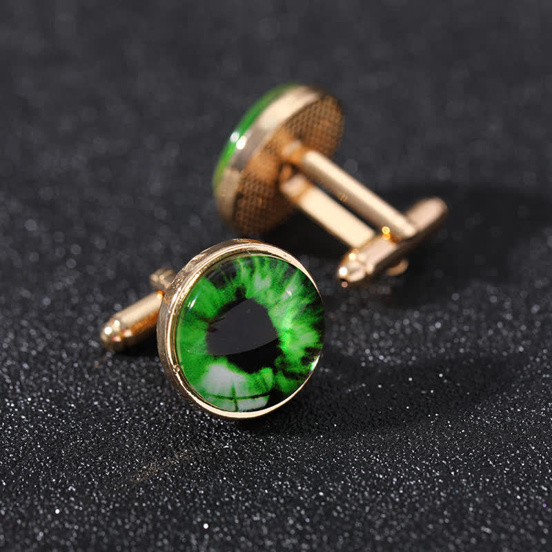 Men's Horrible Devil Eyeball Cufflinks - Image 26