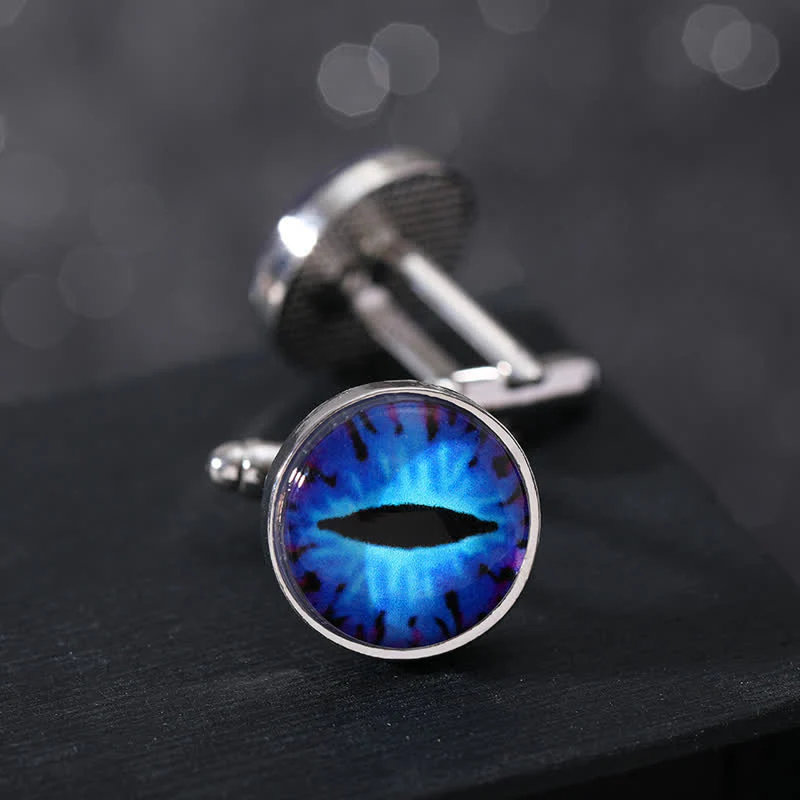 Men's Horrible Devil Eyeball Cufflinks - Image 6